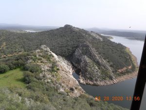 Vista desde el Castillo de Azagala