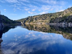 Cut banks of Atazar