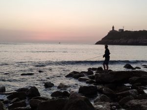 Spinning in the Cantabrian Sea