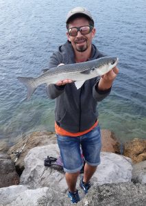 pescando en el cantábrico