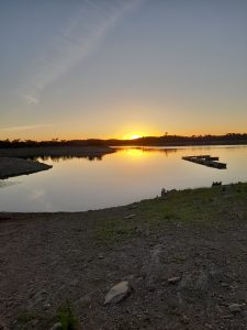 Atardecer en Alqueva