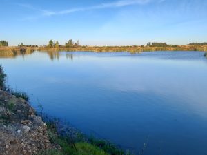 Fishing in gravel pits