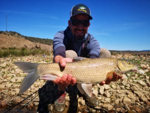 barbel fishing in Extremadura