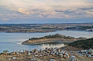 Fishing in Extremadura, Alcántara lake