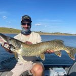 pescar lucios en extremadura