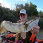 pike from a float tube